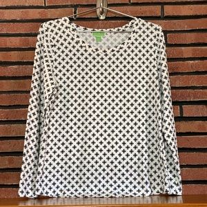 Vera Bradley Long Sleeve Top SZ-M